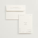 "Tuscany" - Wedding Invitations in Ink by Blustery August - Invitation with Envelope