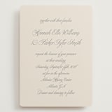 "Let's Say I Do" - Wedding Invitations in Ivory by Petra Kern - Front