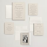 "Let's Say I Do" - Wedding Invitations in Ivory by Petra Kern - Invitation Suite