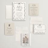 "quirky fun" - Wedding Invitations in Tuxedo by Cass Loh - Invitation Suite