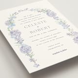 "Hydrangea" - Wedding Invitations in Toscana by Claudia Orengo - Detail
