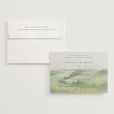 "The Vow" - Wedding Invitations in Meadow by Elly - Invitation with Envelope