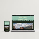 "Mountain View" - Wedding Invitations in Forest by Nam Bourassa - FREE Wedding Website