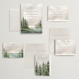"montagna" - Wedding Invitations in Forest by Petra Kern - Invitation Suite