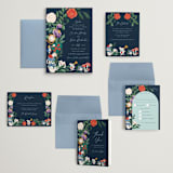 "Disney's Alice In Wonderland Garden Tea Party" - Wedding Invitations in Evening by Elly - Invitation Suite