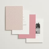 "dewberry" - Wedding Invitations in Petal by Sara Hicks Malone - Back of Card Options