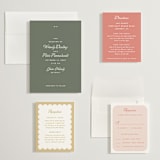"Penumbra" - Wedding Invitations in Garden by Snow and Ivy - Invitation Suite