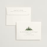 "Somerset" - Wedding Invitations in Evergreen by Melanie Kosuge - FREE Recipient Addressing