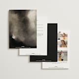 "Bambusa" - Wedding Invitations in Almond by Anastasia Makarova - Back of Card Options