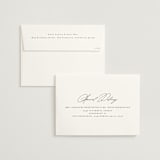 "Cielo" - Wedding Invitations in Ecru by Anna Elder - FREE Recipient Addressing