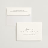 "Poem" - Wedding Invitations in Snow by Maja Cunningham - FREE Recipient Addressing