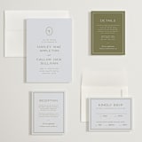 "callum" - Wedding Invitations in Lavender by Ellen Schlegelmilch - Invitation Suite