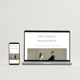 "Grand Scale" - Wedding Invitations in Caviar by Olivia Raufman - FREE Wedding Website