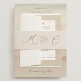 "desert dream" - Wedding Invitations in Sand by Maja Cunningham - Assembled with Belly Band
