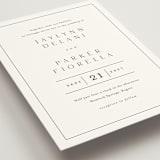 "Warm affection" - Wedding Invitations in Cotton by Stacey Meacham - Detail