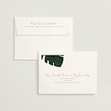 "Palm" - Wedding Invitations in Classic Palm by Kaydi Bishop - FREE Recipient Addressing