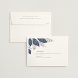 "Bouquet" - Wedding Invitations in Cobalt by Jen Owens - FREE Recipient Addressing
