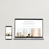 "Breathe" - Wedding Invitations in Linen by Jennifer Postorino - FREE Wedding Website