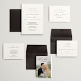 "Breathe" - Wedding Invitations in Linen by Jennifer Postorino - Invitation Suite