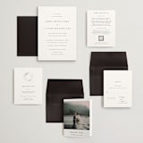 "A Thousand Years" - Wedding Invitations in Classic White by Design Lotus - Invitation Suite