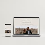 "Wine Label" - Wedding Invitations in Stone by Owl and Toad - FREE Wedding Website