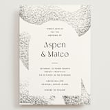 "Forever" - Wedding Invitations in Ink by Blustery August - Front