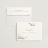 "Forever" - Wedding Invitations in Ink by Blustery August - FREE Recipient Addressing