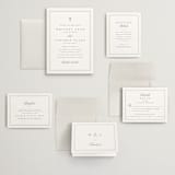 "Crawford" - Wedding Invitations in Ivory by Amy Kross - Invitation Suite