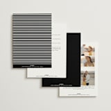 "Sincerity" - Wedding Invitations in Noir by Kimberly FitzSimons - Back of Card Options