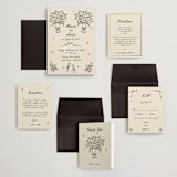 "Roses" - Wedding Invitations in Vanilla by Ani Somi - Invitation Suite