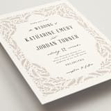 "Operatic" - Wedding Invitations in Cream by Paper Raven Co. - Detail
