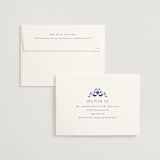 "Topkapi" - Wedding Invitations in Cobalt by Nazia Hyder - FREE Recipient Addressing