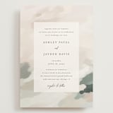 "Vista" - Wedding Invitations in Forest by Melanie Severin - Front