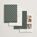 "Vista" - Wedding Invitations in Forest by Melanie Severin - Back of Card Options
