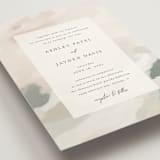 "Vista" - Wedding Invitations in Forest by Melanie Severin - Detail