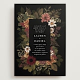 "Falling In Love" - Wedding Invitations in Harvest by Susan Moyal - Front