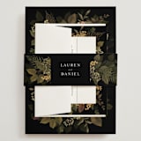 "Falling In Love" - Wedding Invitations in Harvest by Susan Moyal - Assembled with Belly Band