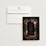 "Falling In Love" - Wedding Invitations in Harvest by Susan Moyal - Invitation with Envelope