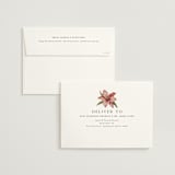 "Tropical Flowers" - Wedding Invitations in Sunrise by Jennifer Holbrook - FREE Recipient Addressing