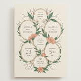 "Charming" - Wedding Invitations in Almond by GeekInk Design - Front