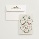 "Charming" - Wedding Invitations in Almond by GeekInk Design - Invitation with Envelope