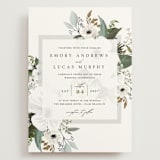 "Inverness" - Wedding Invitations in Pistachio by Nicole Whiddon - Front