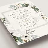 "Inverness" - Wedding Invitations in Pistachio by Nicole Whiddon - Detail