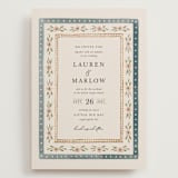 "Americana" - Wedding Invitations in Sea by leslie hamer - Front