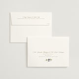 "Wildflower Trellis" - Wedding Invitations in Iris by Everett Paper Goods - FREE Recipient Addressing