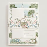"Disney's Once Upon In a Dream" - Wedding Invitations in Spring by Petra Kern - Assembled with Belly Band