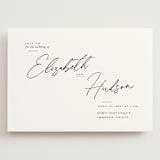 "Macaron" - Wedding Invitations in Snow by Nicoletta Savod - Front