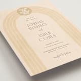 "Chuppah Arch" - Wedding Invitations in Desert Sun by Laura Bolter - Detail