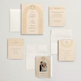 "Chuppah Arch" - Wedding Invitations in Desert Sun by Laura Bolter - Invitation Suite