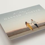 "Mystique" - Wedding Invitations in Linen by Ashley Rosenbaum - Detail